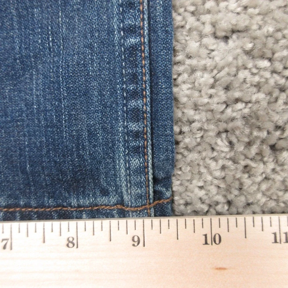 Banana Republic Jeans Mens 33x32 Blue Relaxed Fit Straight Faded Denim‎ Pants